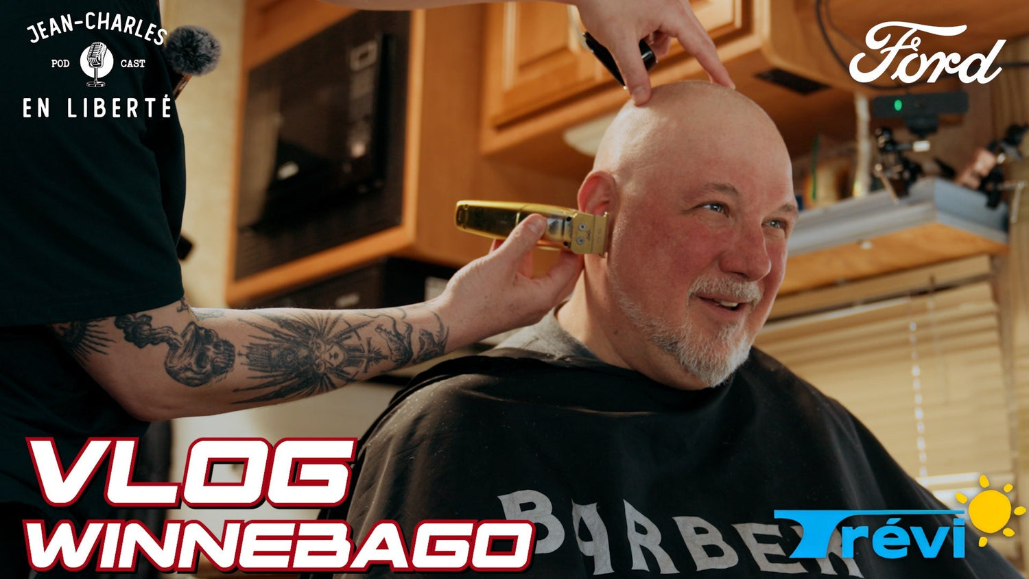 JiC recoit Sam du Barbier KRWN dans le WinnebaGoHabsGo